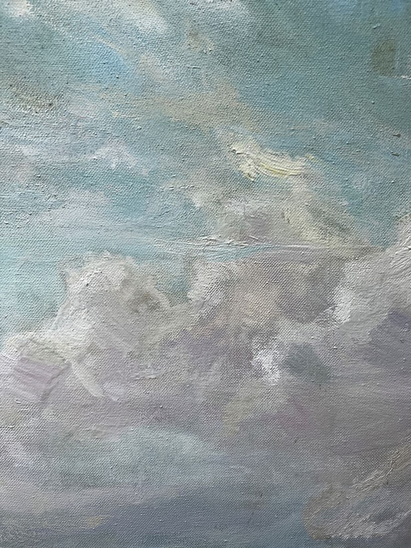 Oil painting Noon at sea V. Mishurovsky - 9