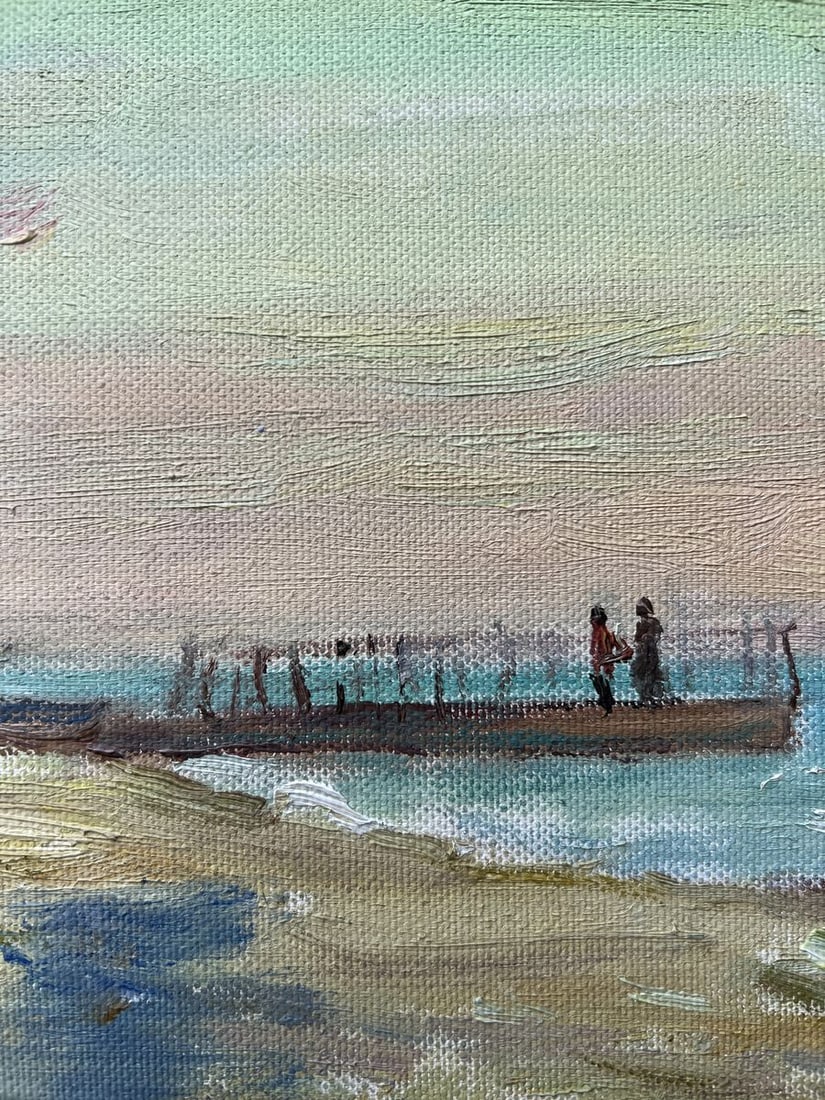 Oil painting Evening in Lazurny V. Mishurovsky - 3