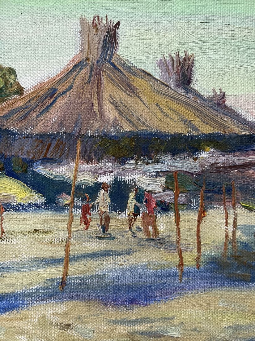Oil painting Evening in Lazurny V. Mishurovsky - 4