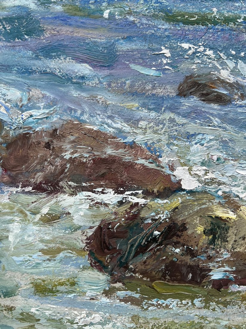 Oil painting Sea shore V. Mishurovsky - 3