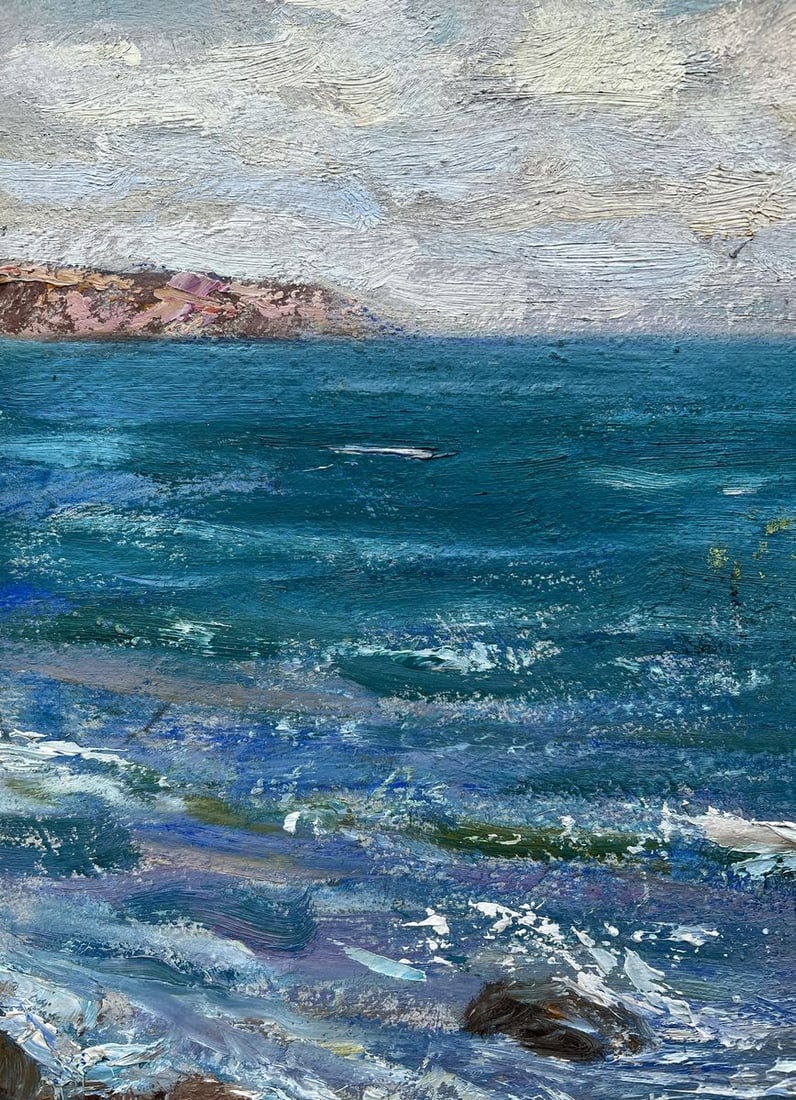 Oil painting Sea shore V. Mishurovsky - 4