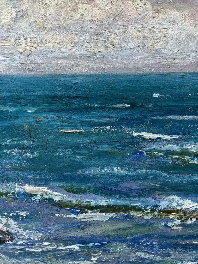Oil painting Sea shore V. Mishurovsky - 7