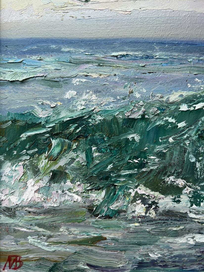 Oil painting Wave V. Mishurovsky - 2
