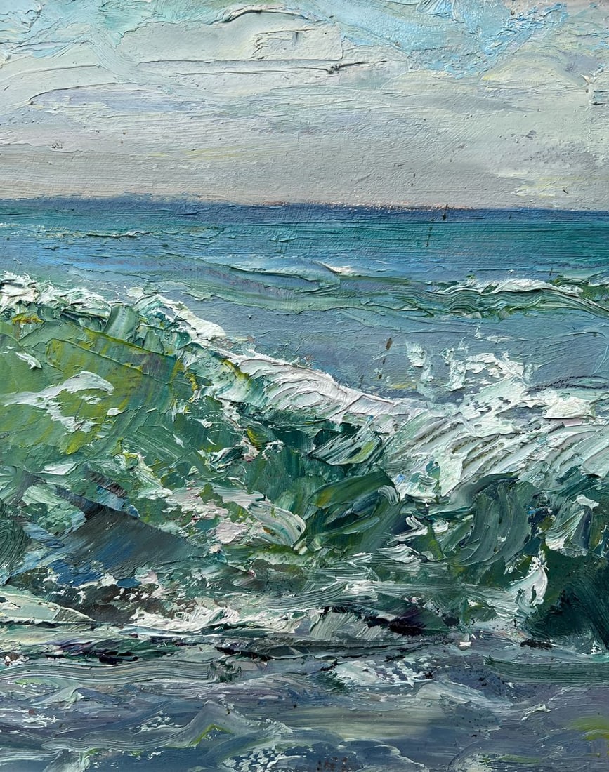 Oil painting Wave V. Mishurovsky - 4