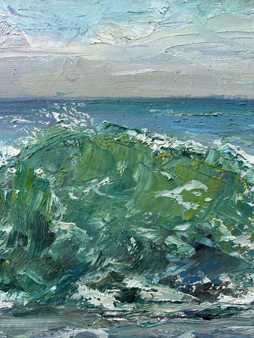 Oil painting Wave V. Mishurovsky - 5