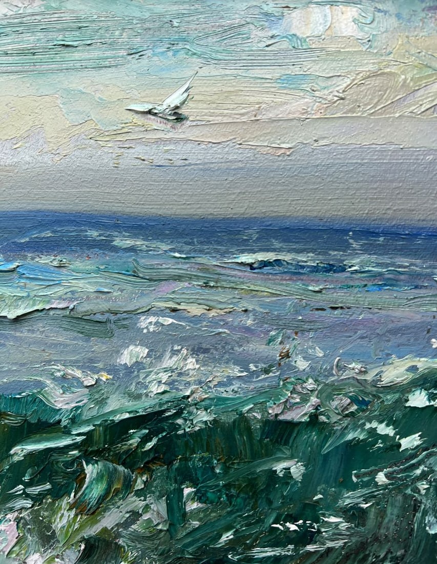 Oil painting Wave V. Mishurovsky - 6