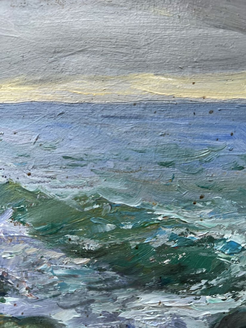Oil painting Rocky coast V. Mishurovsky - 6