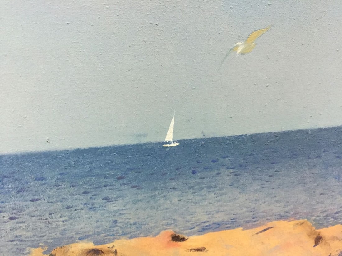 Oil painting Sailboat Alexey Fedorovich Vlasov - 5