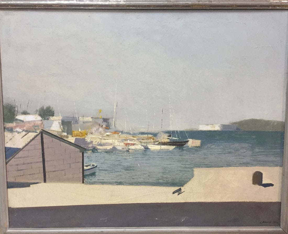 Oil painting On the sea Alexey Fedorovich Vlasov: Title: Oil painting On the sea Alexey Fedorovich Vlasov Description: Bag 18 *** ABOUT THIS PAINTING *** * TITLE: "On the sea" * ARTISTS: Alexey Fedorovich Vlasov * SIZE: 55x70 cm/'21.65x27.55 inches'
