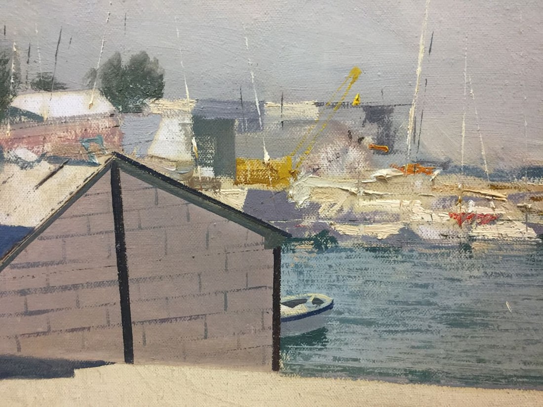 Oil painting On the sea Alexey Fedorovich Vlasov - 2