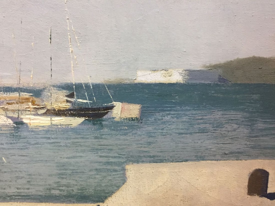 Oil painting On the sea Alexey Fedorovich Vlasov - 3