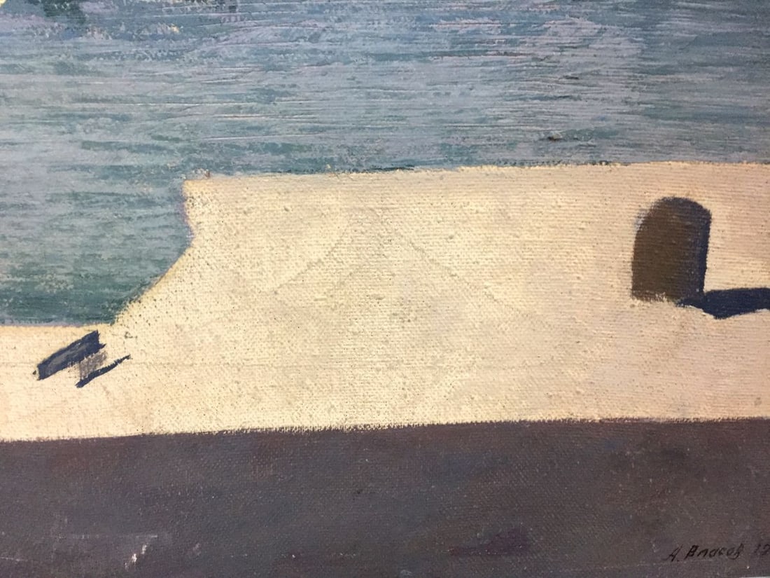 Oil painting On the sea Alexey Fedorovich Vlasov - 4