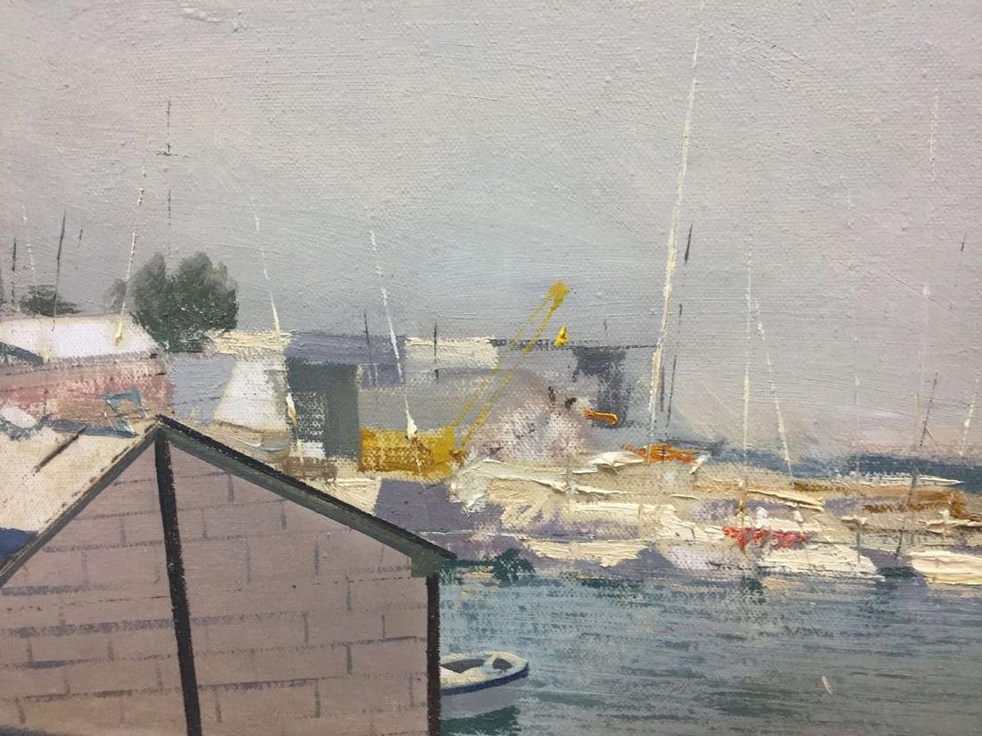 Oil painting On the sea Alexey Fedorovich Vlasov - 6