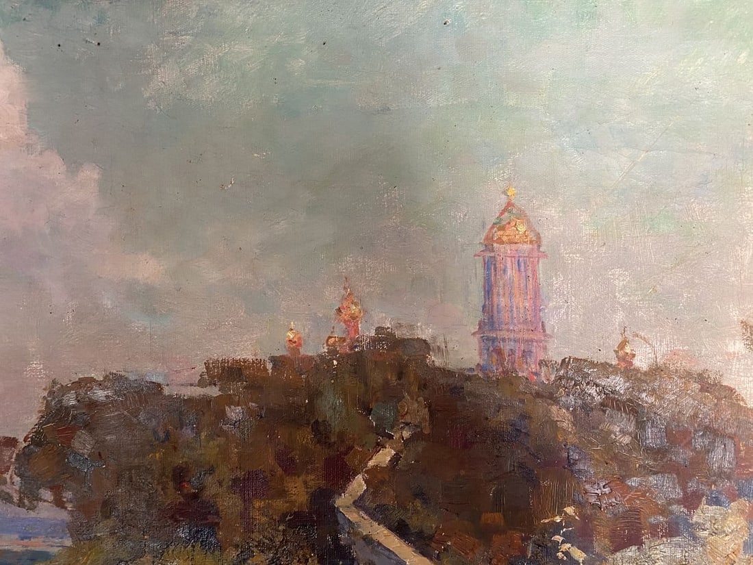 Oil painting Near the river Ryzhykh Victor Ivanovich - 4