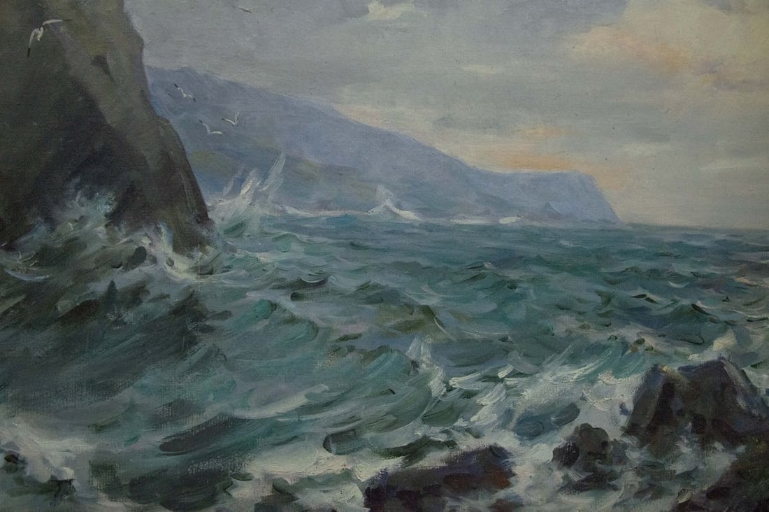 Oil painting Seascape Sergey Basov - 3