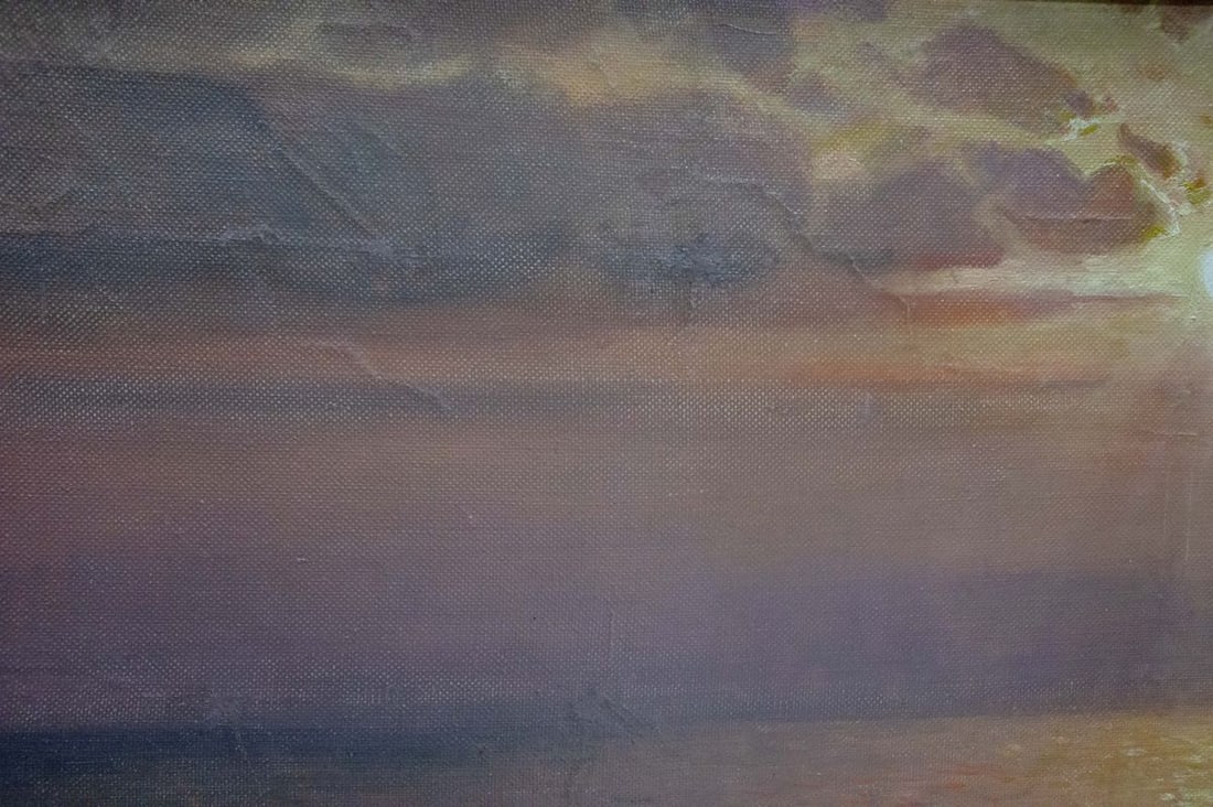 Oil painting Sunset at sea Sevets Victor Stepanovich - 5