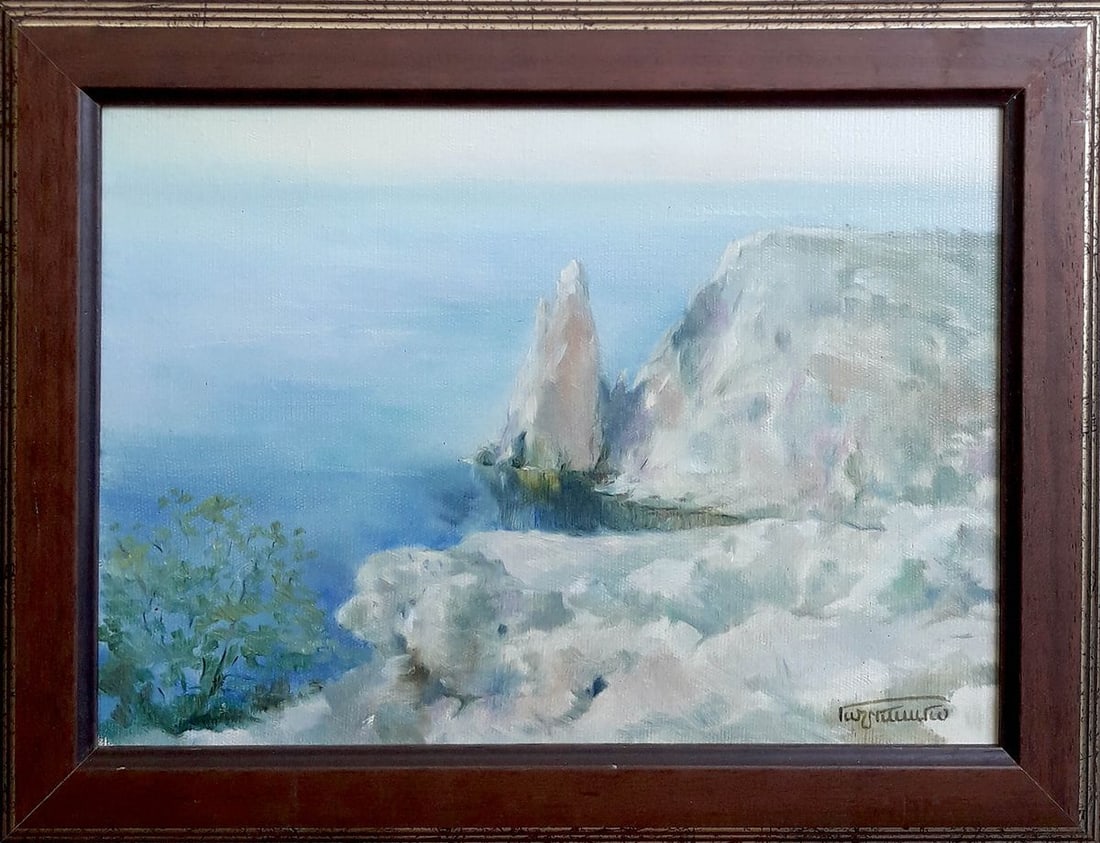 Oil painting Nautical motive Korkishko Vasily (1 of 6)