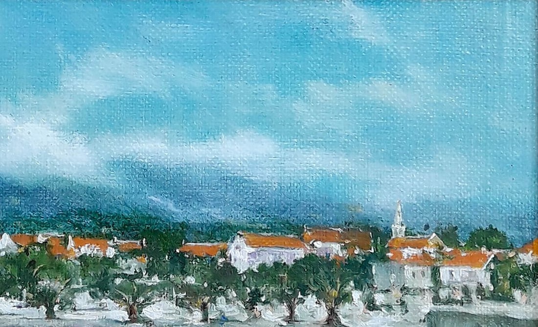 Oil painting Orebic (Croatia) Korkishko Vasily - 4