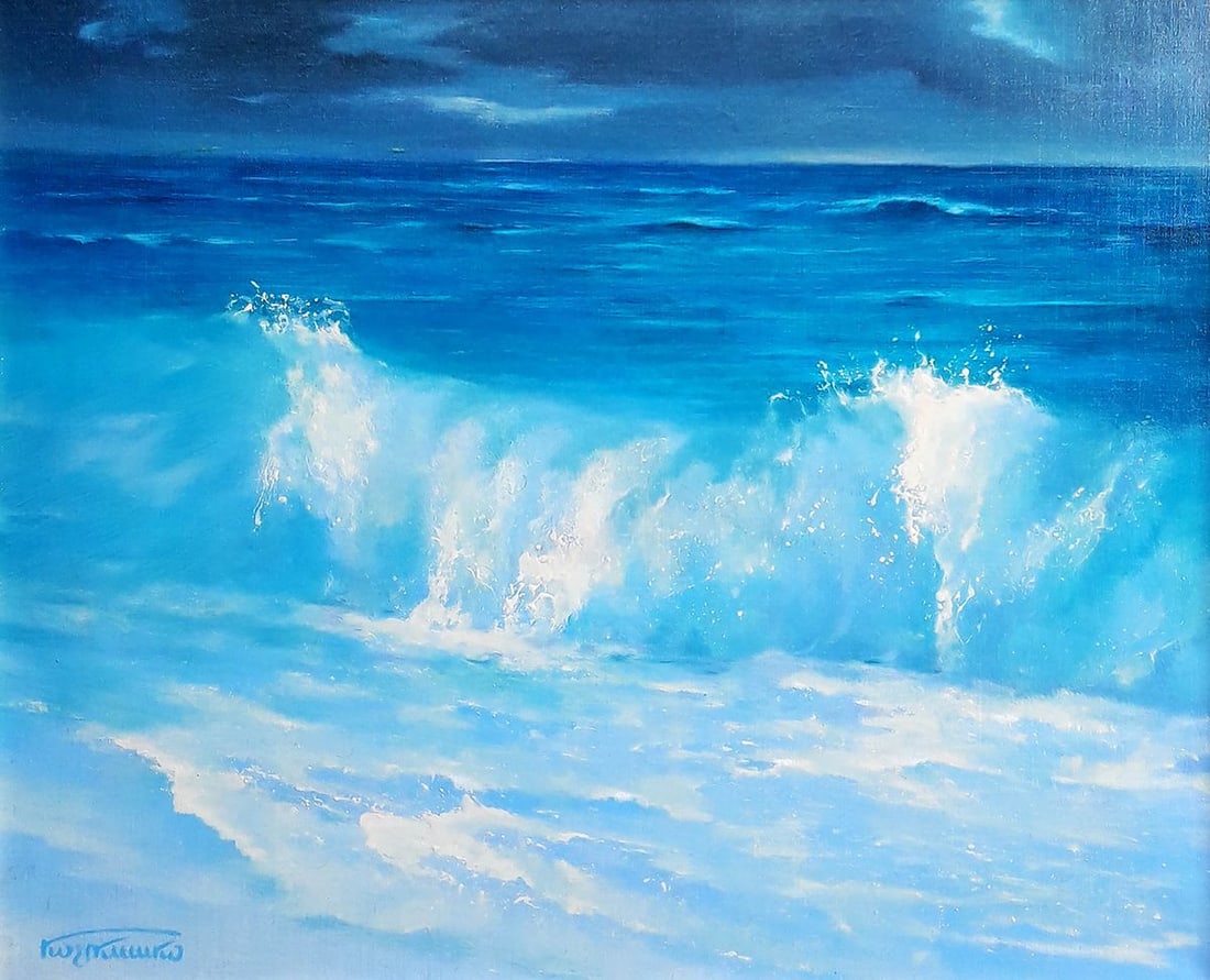 Oil painting Surf Korkishko Vasily - 2