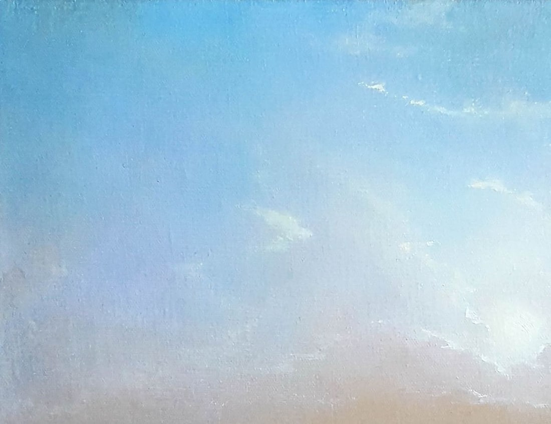 Oil painting Dawn over the Dnieper Korkishko Vasily - 3