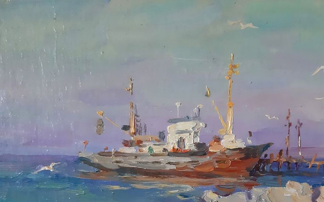 Oil painting Port Kovalenko Ivan Mikhailovich - 2