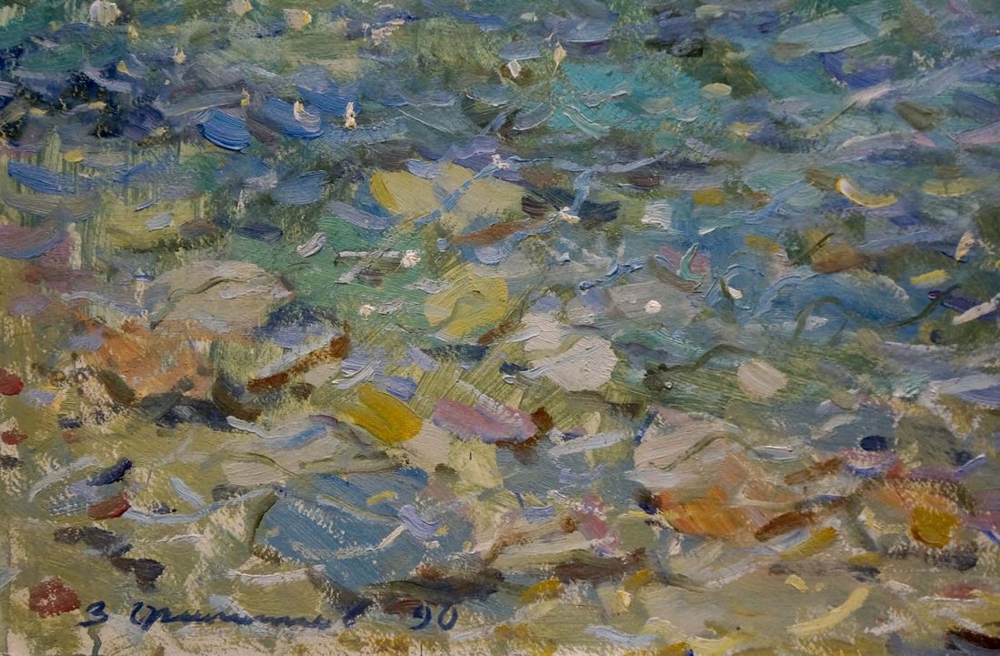 Oil painting Study of the seashore Filippov Z. I. - 2