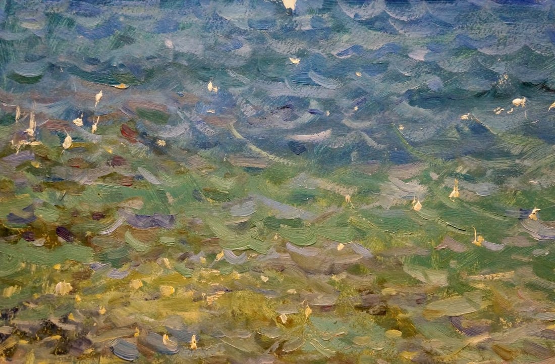 Oil painting Study of the seashore Filippov Z. I. - 3