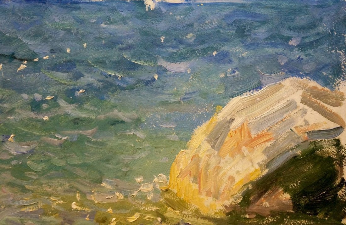 Oil painting Study of the seashore Filippov Z. I. - 4