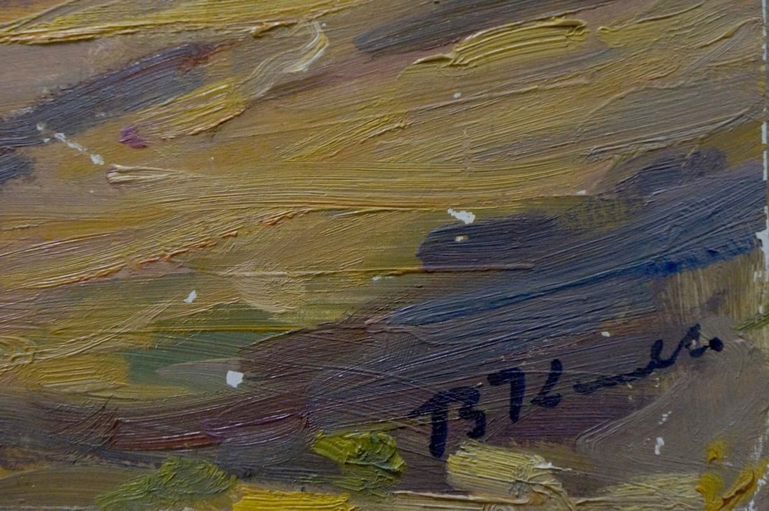 Oil painting The ruins of the fortress V. Kisil - 6
