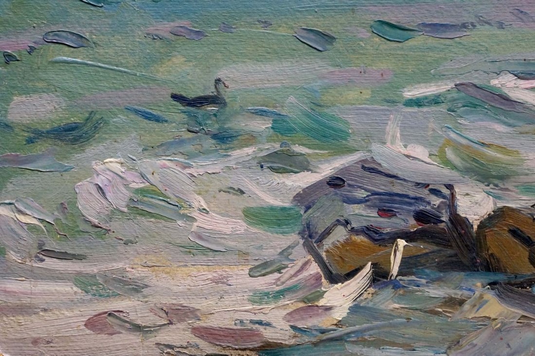 Oil painting Waves Tyukha Ivan Andreevich - 2