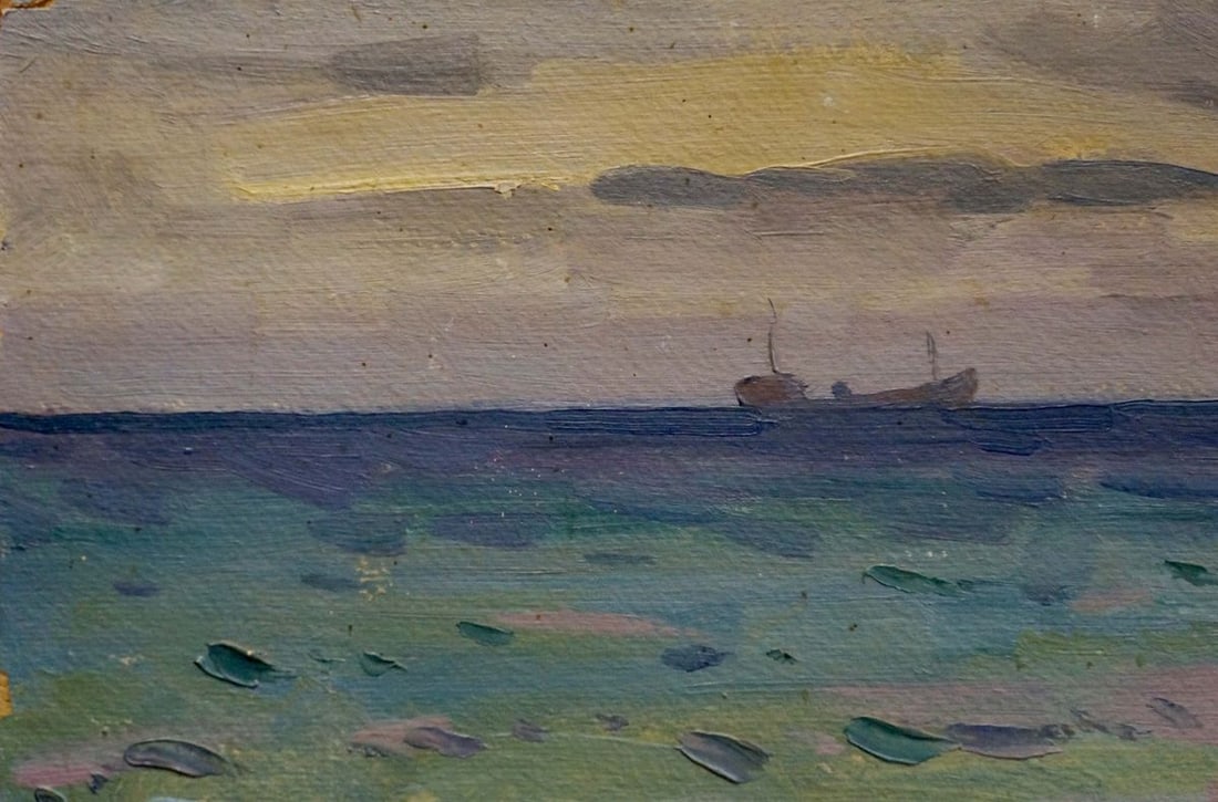 Oil painting Waves Tyukha Ivan Andreevich - 3
