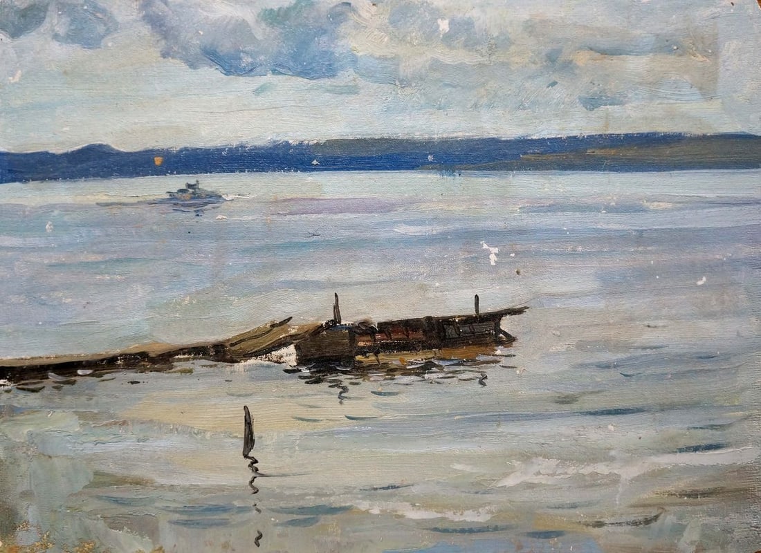 Oil painting Seascape Puzyrkov Viktor Grigorievich (1 of 8)