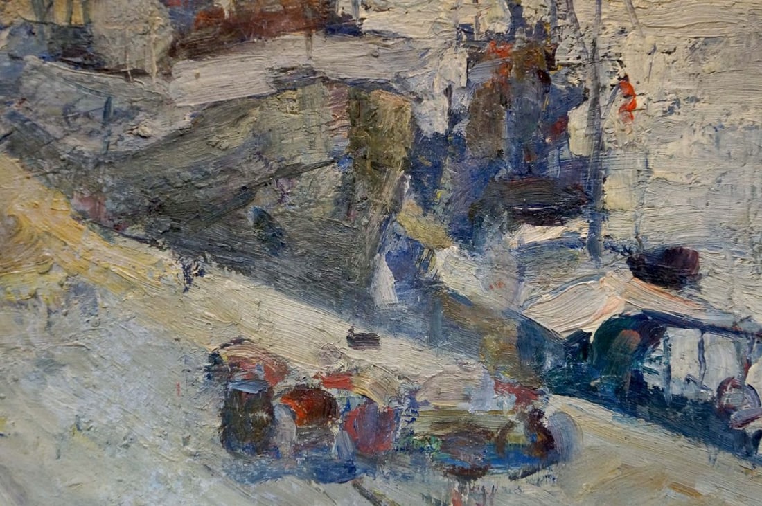 Oil painting In Port Cherkashin Ilya - 6