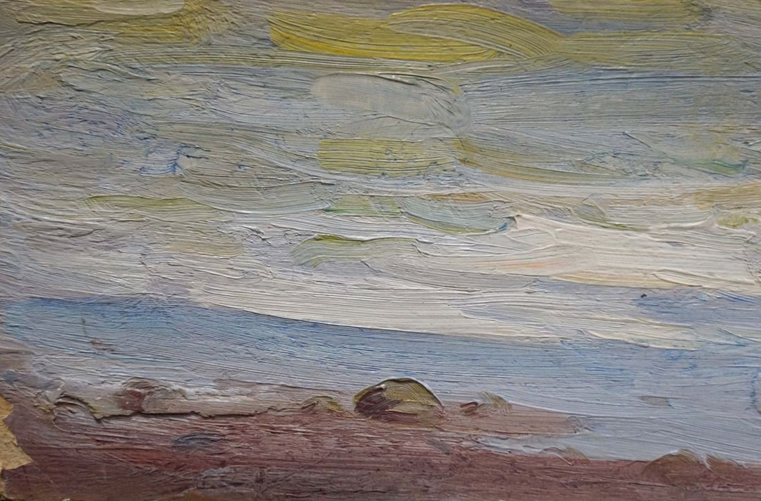 Oil painting Volga Strelov Arkady Efimovich - 2