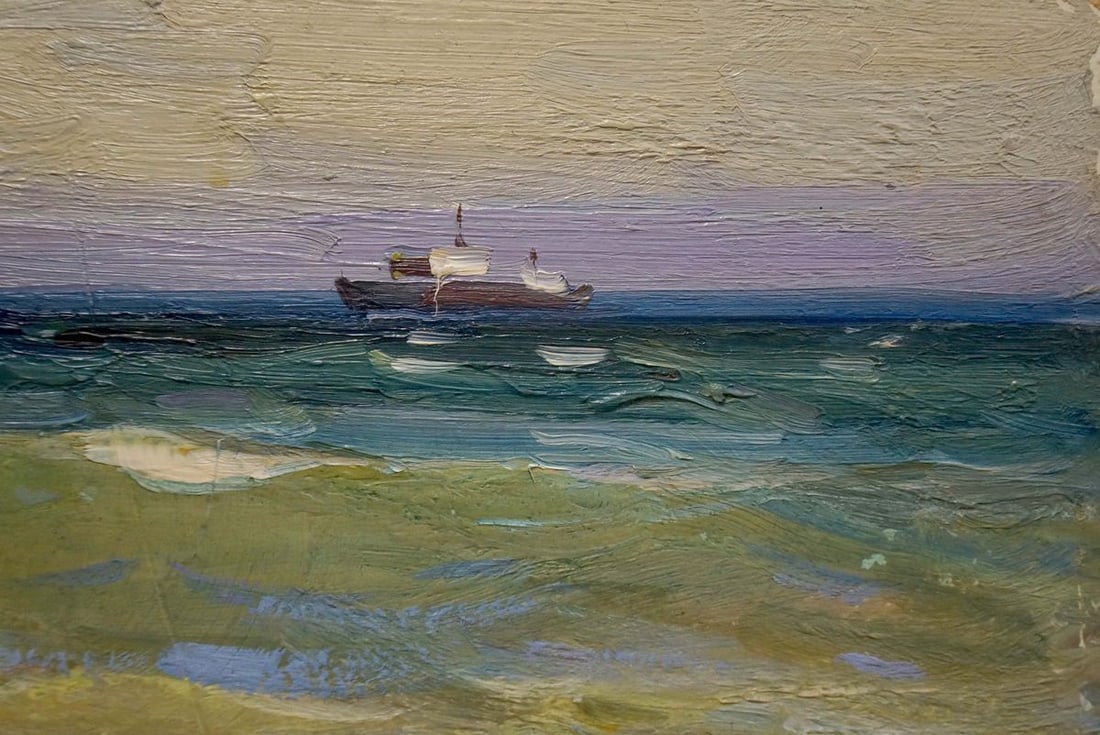 Oil painting Volga Strelov Arkady Efimovich - 4