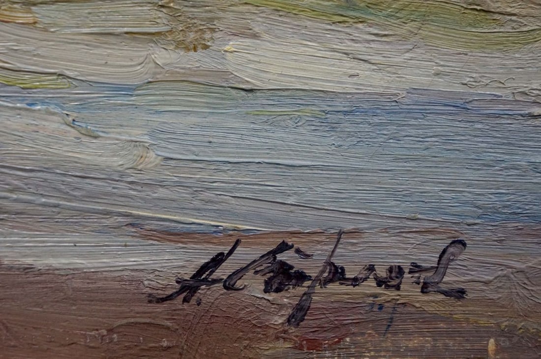 Oil painting Volga Strelov Arkady Efimovich - 6