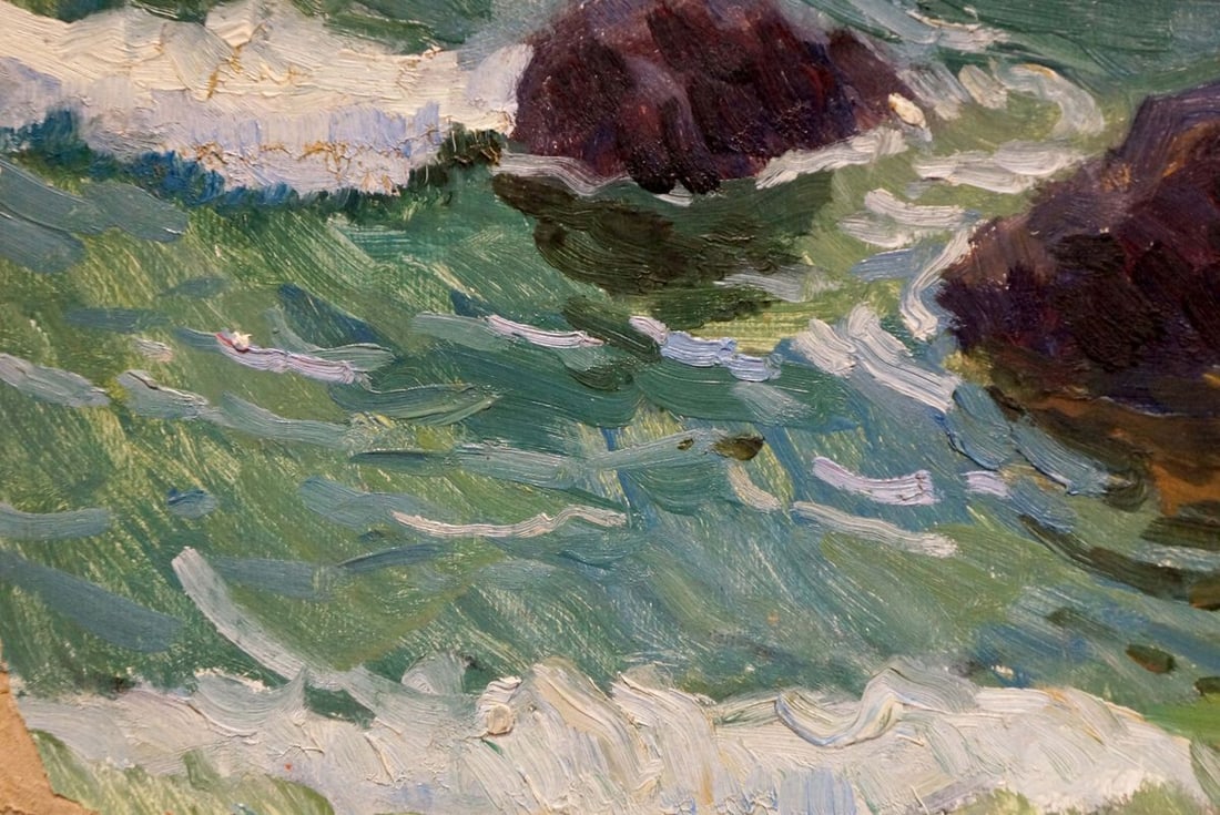 Oil painting Gomolsky G.S. Marine sketch - 2