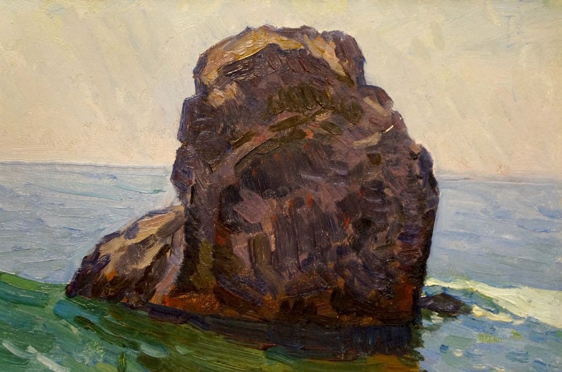 Oil painting Gomolsky G.S. Marine sketch - 4