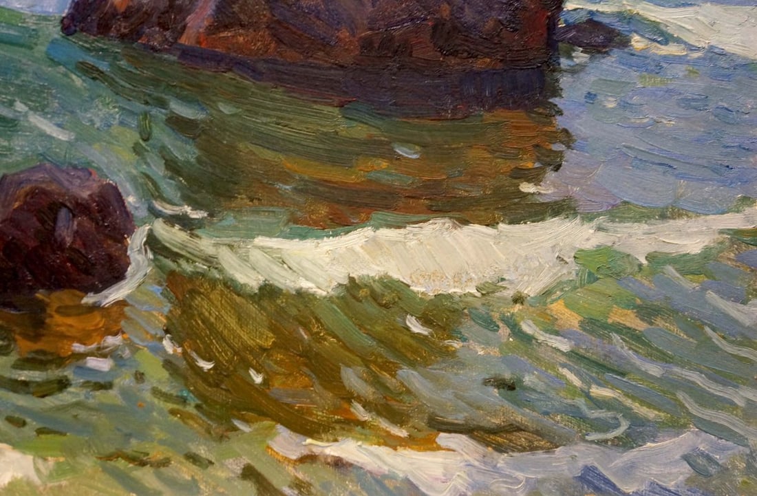 Oil painting Gomolsky G.S. Marine sketch - 5