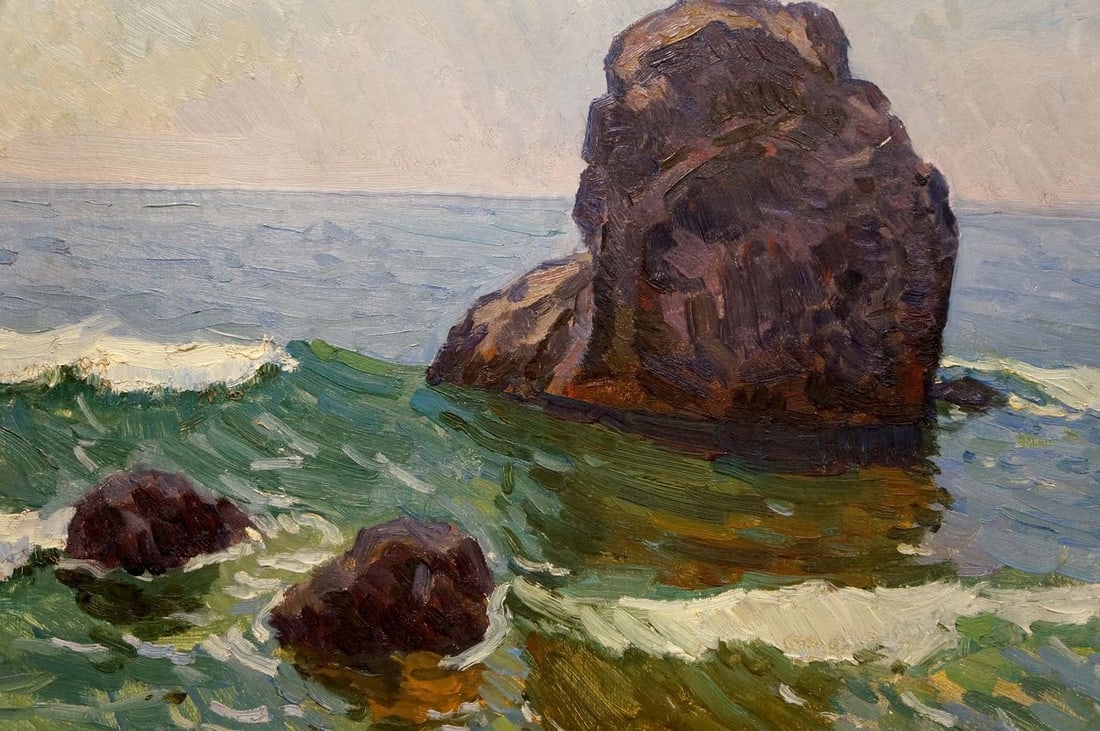Oil painting Gomolsky G.S. Marine sketch - 6