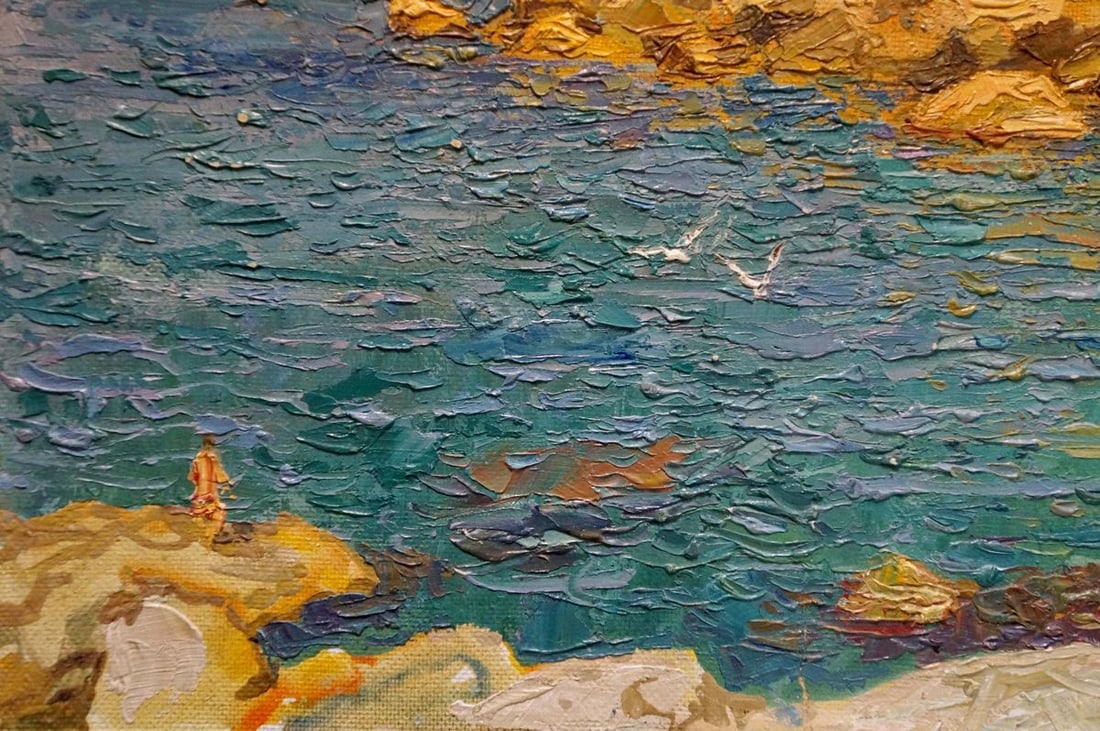 Oil painting Sea Chegodar Vasily Dmitrievich - 2
