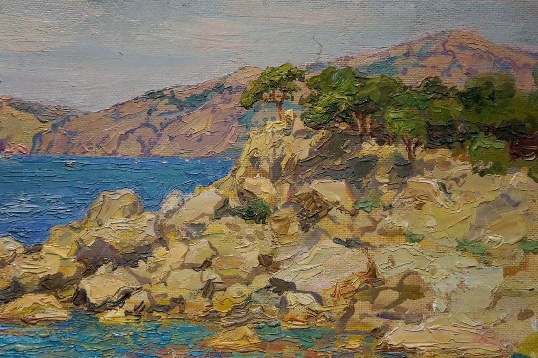 Oil painting Sea Chegodar Vasily Dmitrievich - 4
