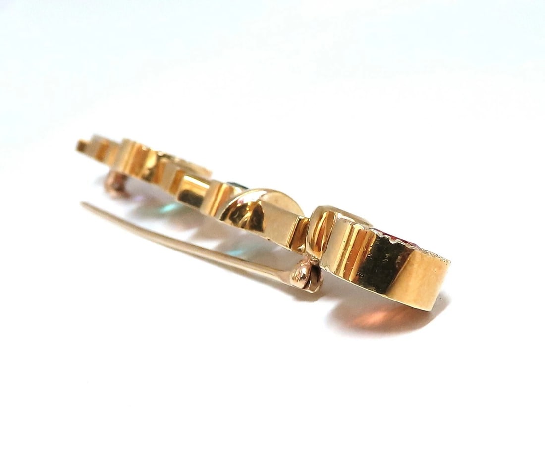 Directional Pin / Hair Pin 14 Karat Colors & Pride Statement** - 3