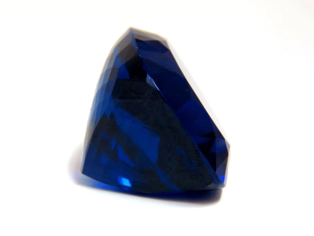 GIA Certified 58.21ct Natural Blue Cushion Cut Tanzanite Magnificent+ - 4