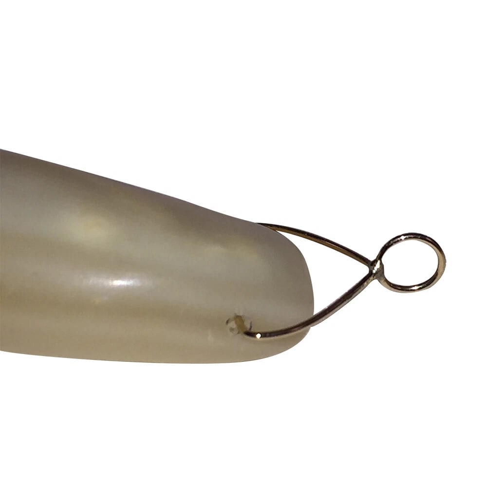 Victorian 14 KT Gold Mother of Pearl Shell Italian Inspired Horn Pendant - 5