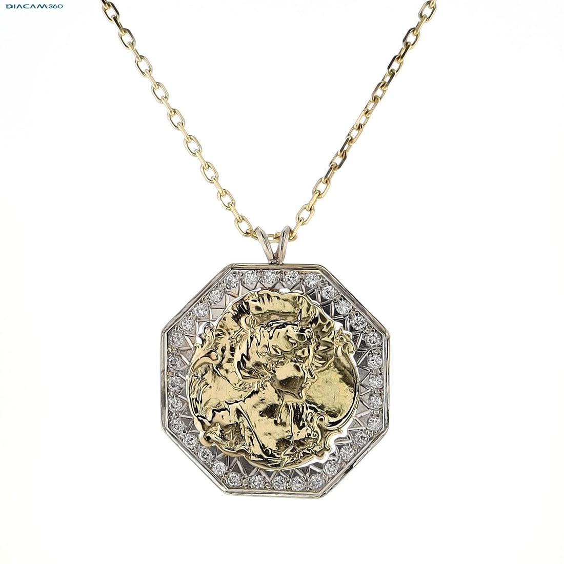 0.96cttw Natural Diamond Necklace 14K Yellow Gold 20.05 gr: Title:0.96cttw Natural Diamond Necklace 14K Yellow Gold 20.05 gr Description: Reserve: $3,900.00 Shipping: Domestic: Shipping rates are determined by destination International: Foreign shipping rates 