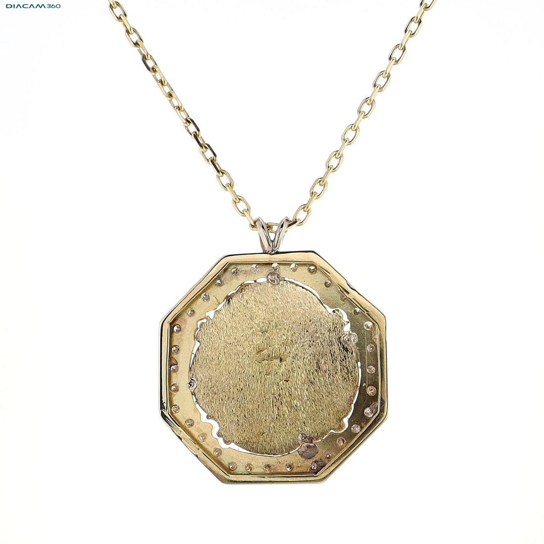 0.96cttw Natural Diamond Necklace 14K Yellow Gold 20.05 gr - 3