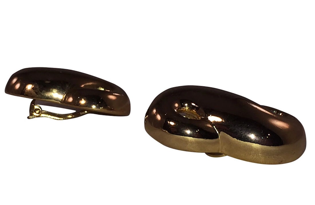 Givenchy Exaggerated Figure Eight Earrings - 3