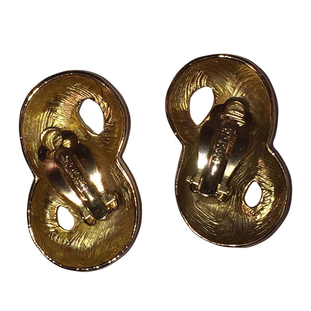 Givenchy Exaggerated Figure Eight Earrings - 4