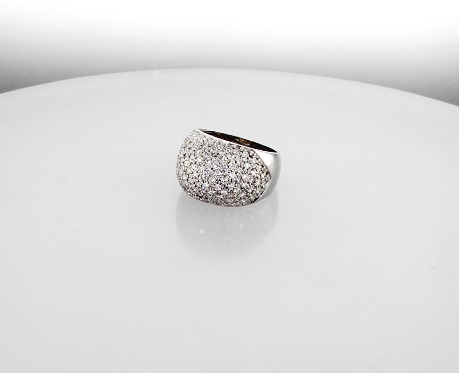 1.72cttw Natural Diamonds Ring 18K White Gold 10.85 gr - 3